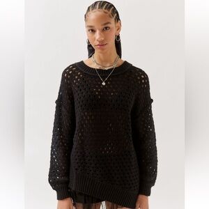 BDG Penelope Pullover Sweater Black Size Small SOLD OUT